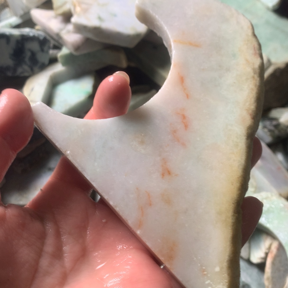 翡翠颈饰未镶嵌缅甸翡翠