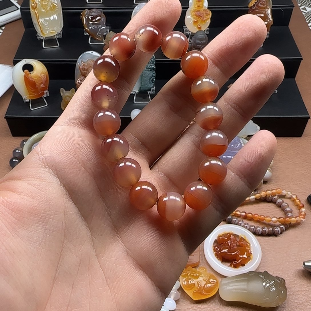 玛瑙/玉髓未镶嵌吊坠(不含链)