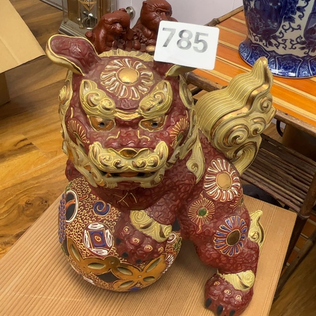 瓷片摆件工艺品摆件666