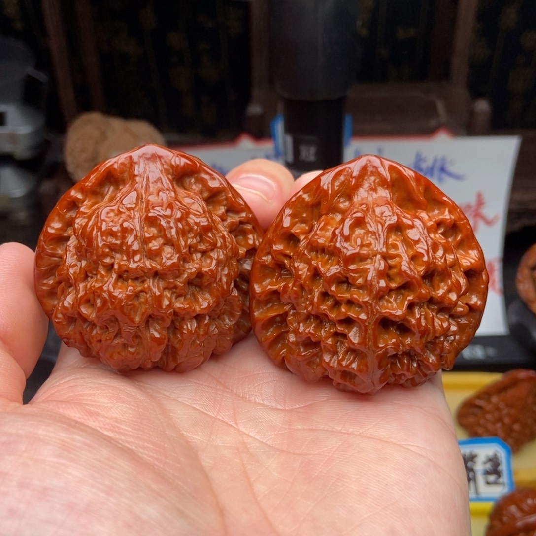 文玩核桃吊坠49官帽