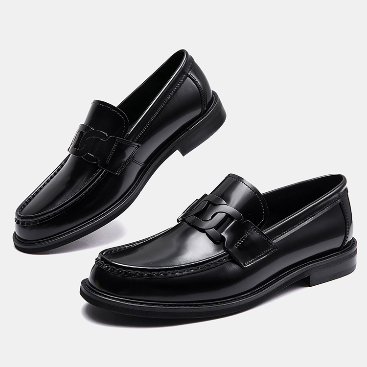 厚底舒适透气头层牛皮商务休闲驾车男款鞋子皮鞋休闲皮鞋男鞋男鞋