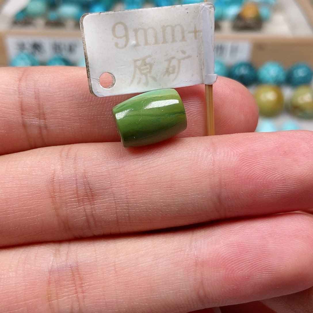 未镶嵌绿松石珠宝半成品