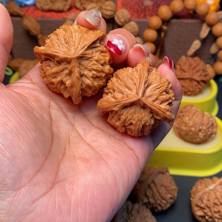 文玩核桃吊坠41全品三棱