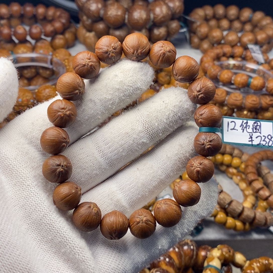 紫金鼠手串紫金鼠原籽纯圆12