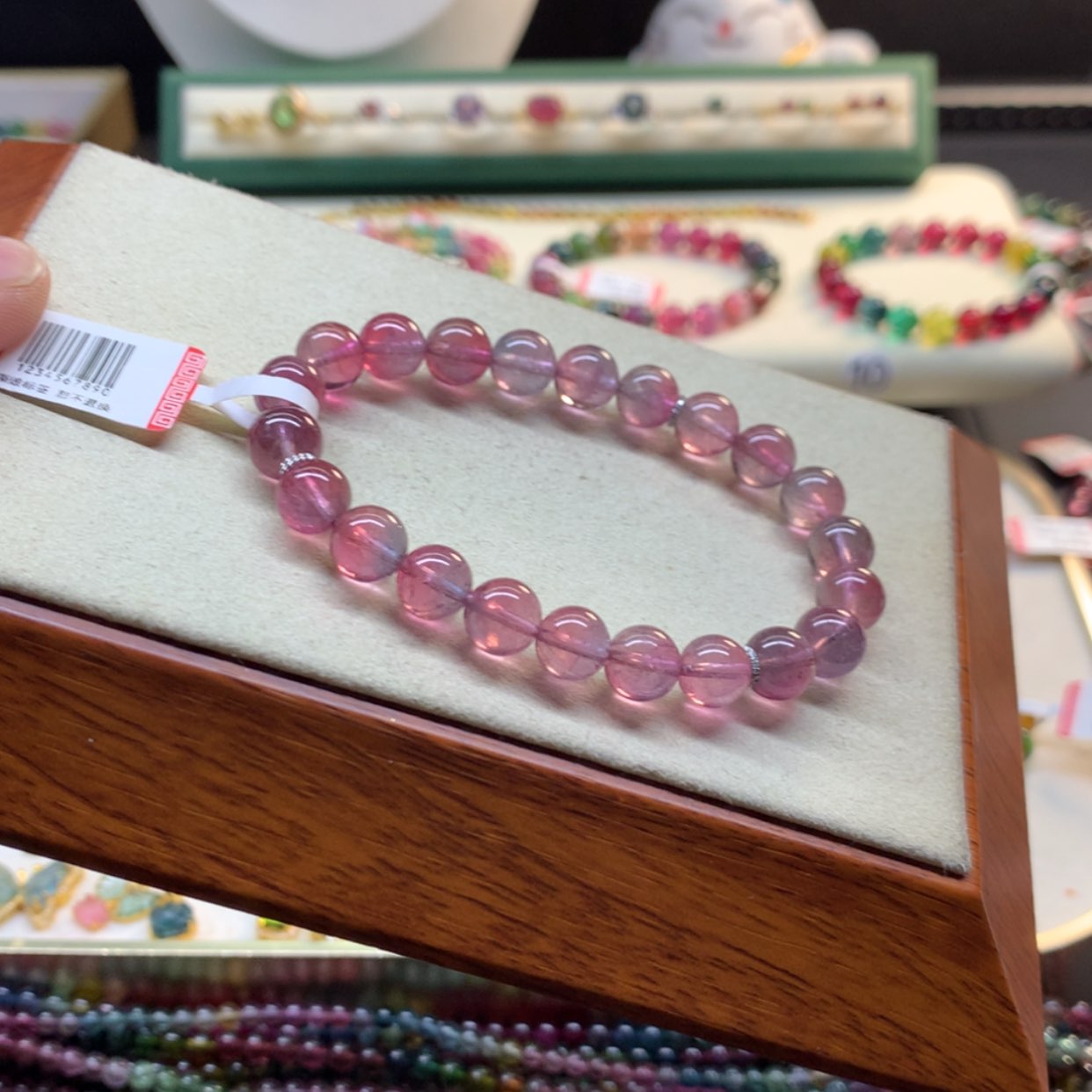 【闪购商品】碧玺手链未镶嵌紫西瓜