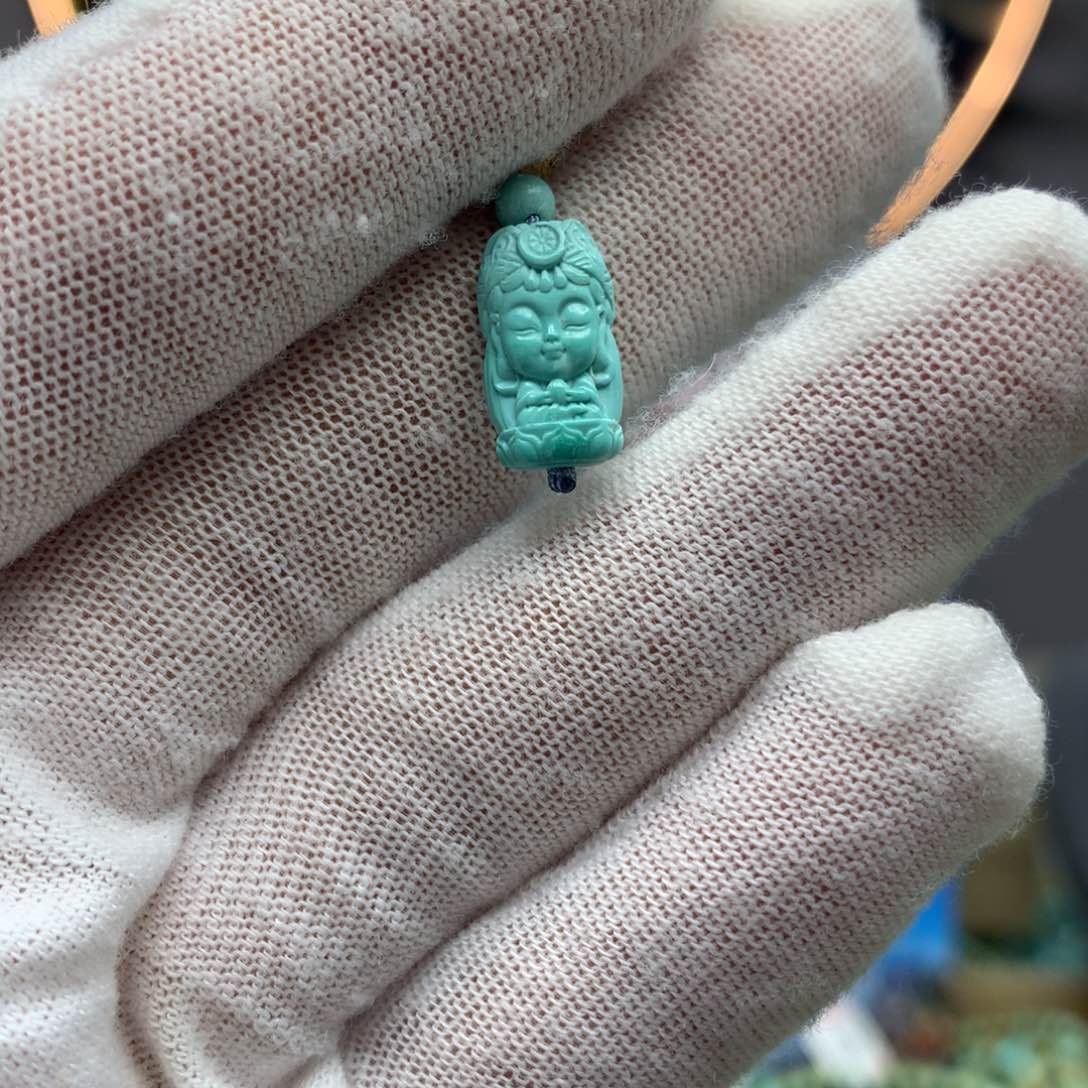 绿松石挂件未镶嵌