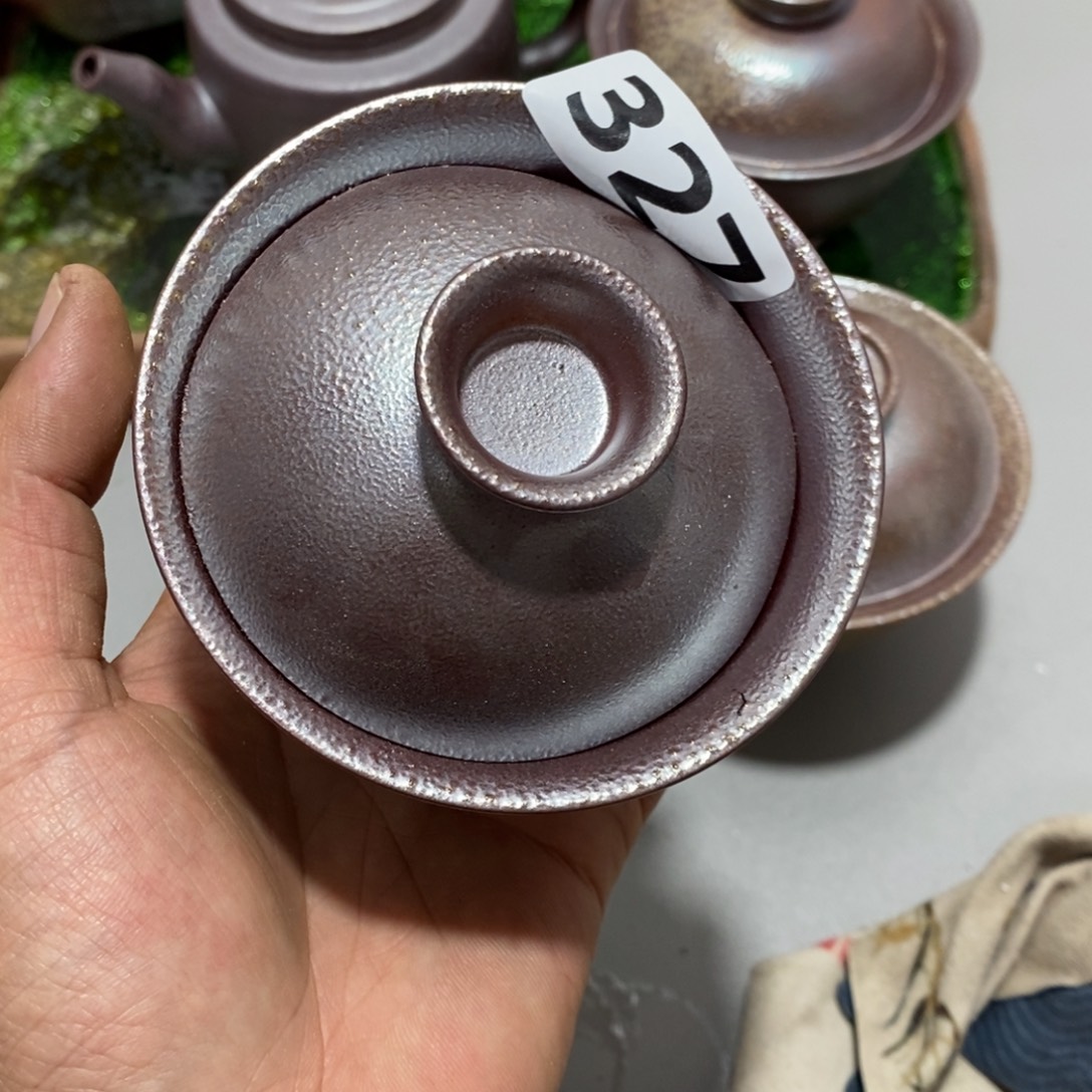 柴烧茶具陶瓷杯子