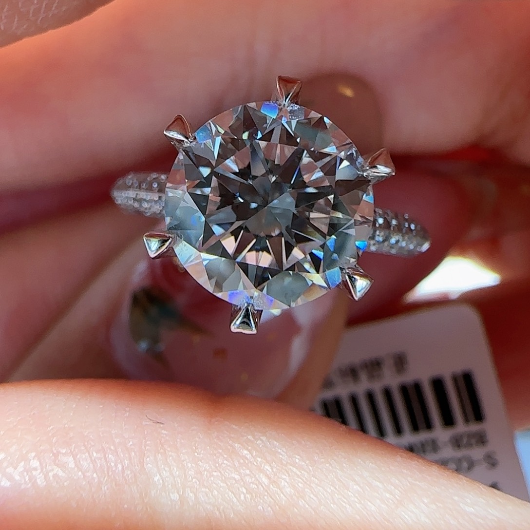 【闪购商品】实验室培育钻石18K金镶嵌✨****?@@00019980