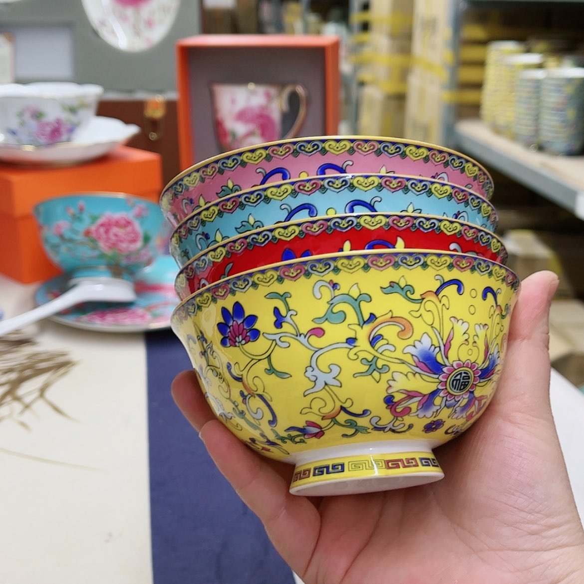 【闪购商品】珐琅4.5英寸4混。。。。。