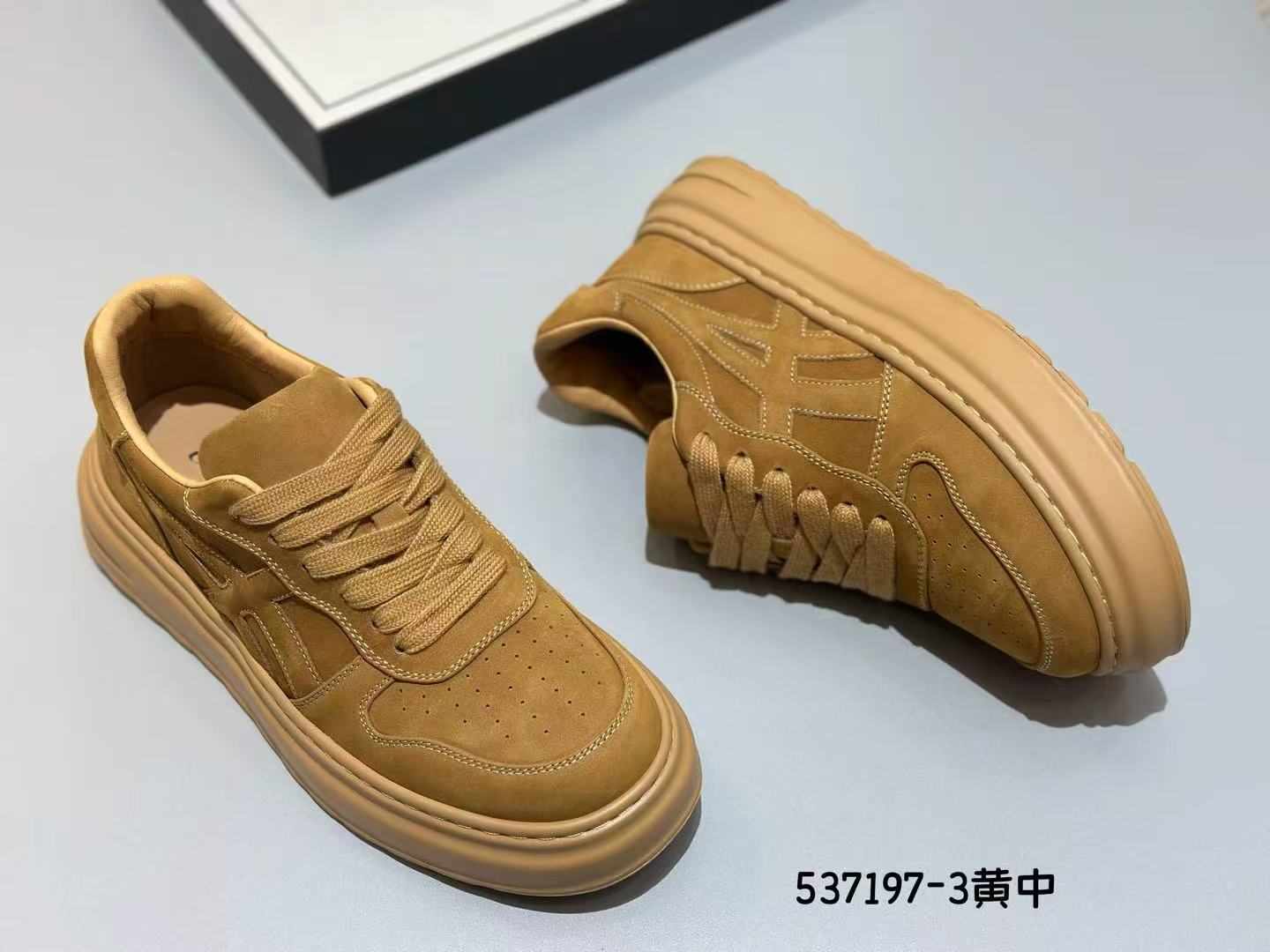 2025男士夏季商务时尚休闲皮鞋537197-3