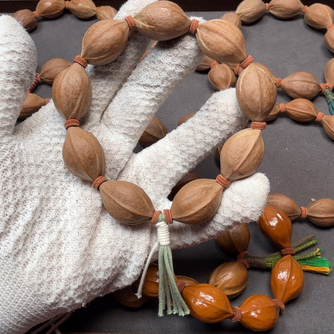 手串橄榄核17*28原生态梅林铁核