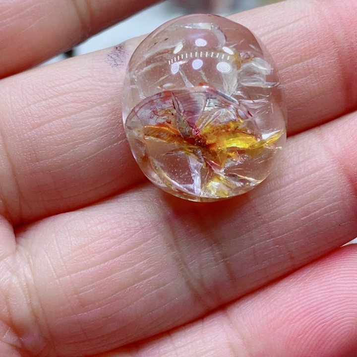 水晶戒指未镶嵌水晶