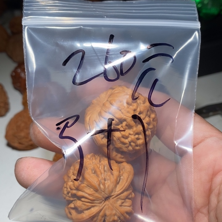 文玩核桃把件马*7官帽……