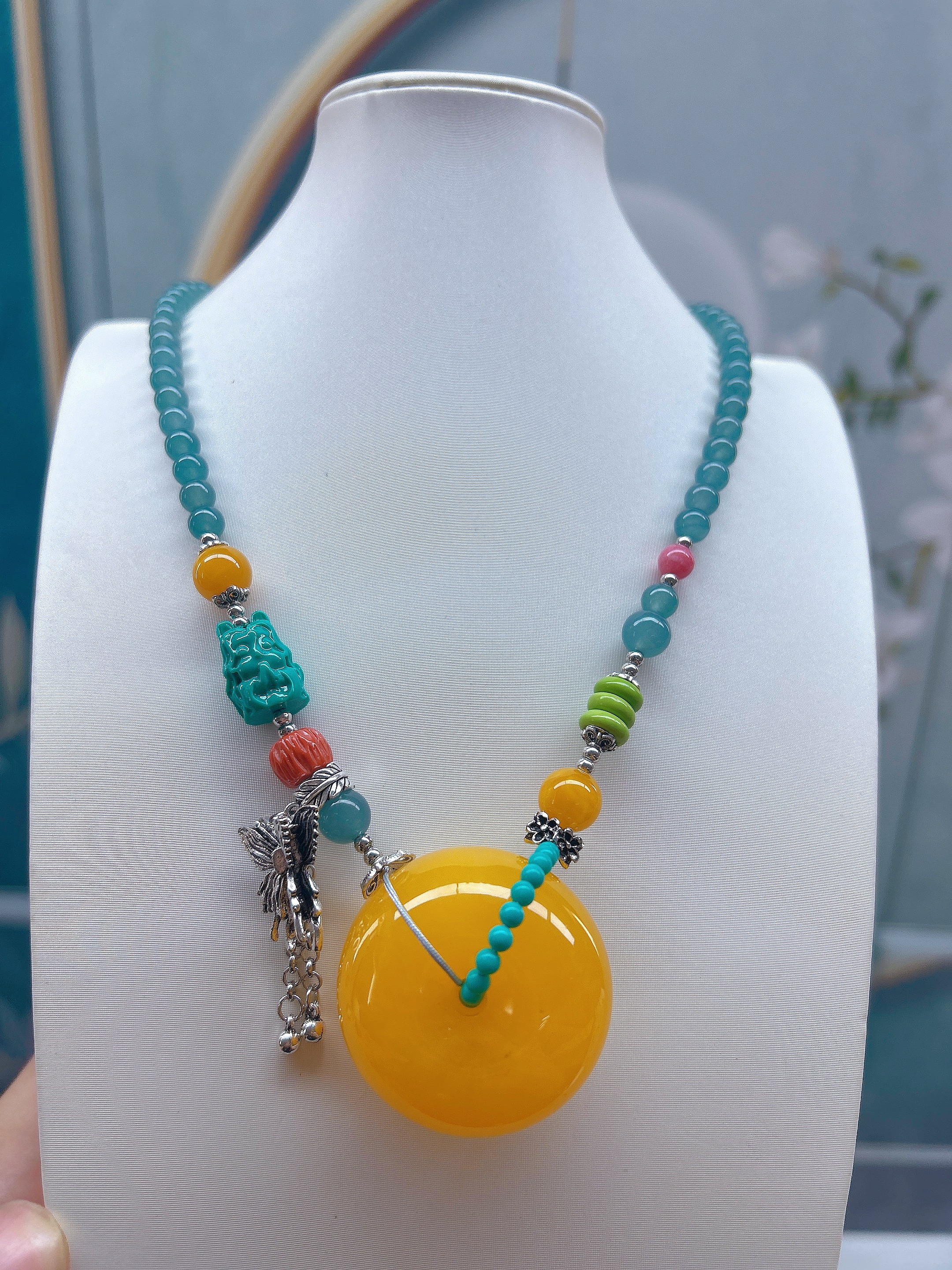 D396加里宁格勒满黄时尚气质精美高端百搭