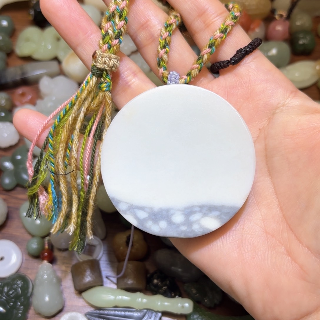 和田玉珠宝半成品未镶嵌