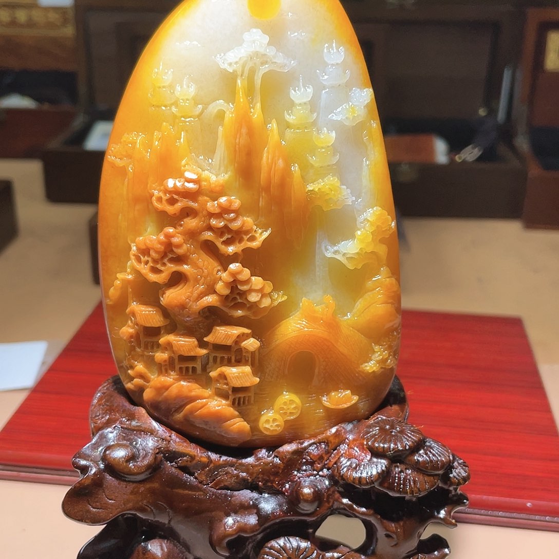 和田玉颈饰未镶嵌A7