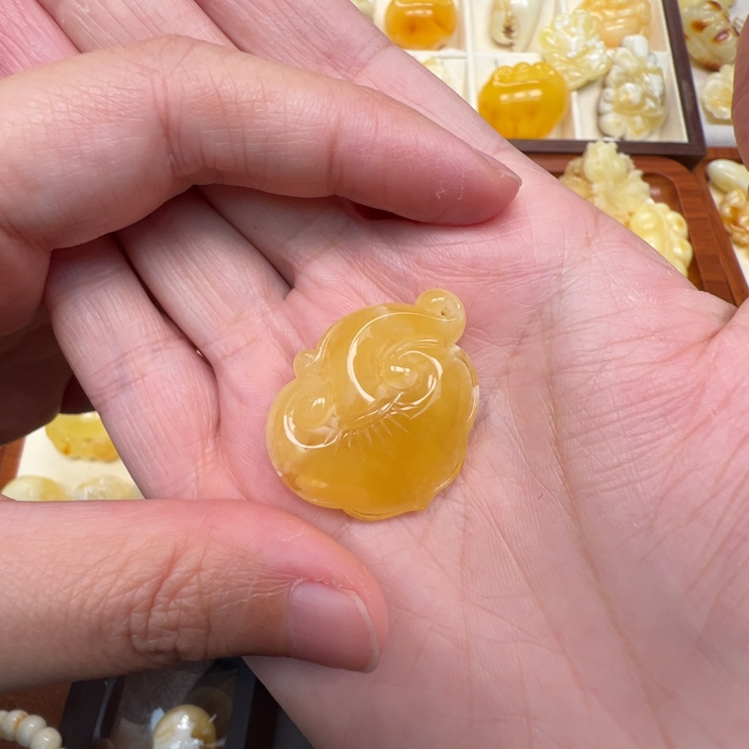 蜜蜡未镶嵌裸石蜜蜡