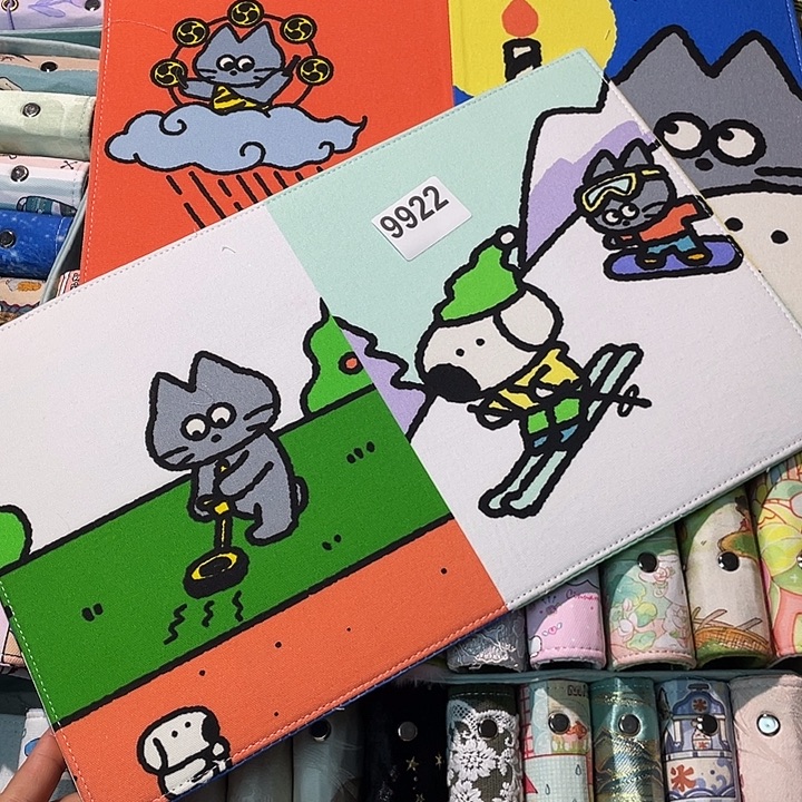 织绣A5 活页不加纸打孔9922