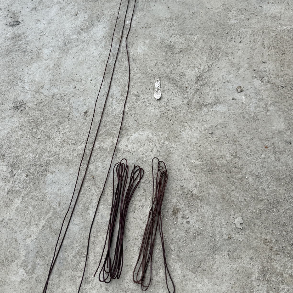 户外黑色鱼线加固护线绳