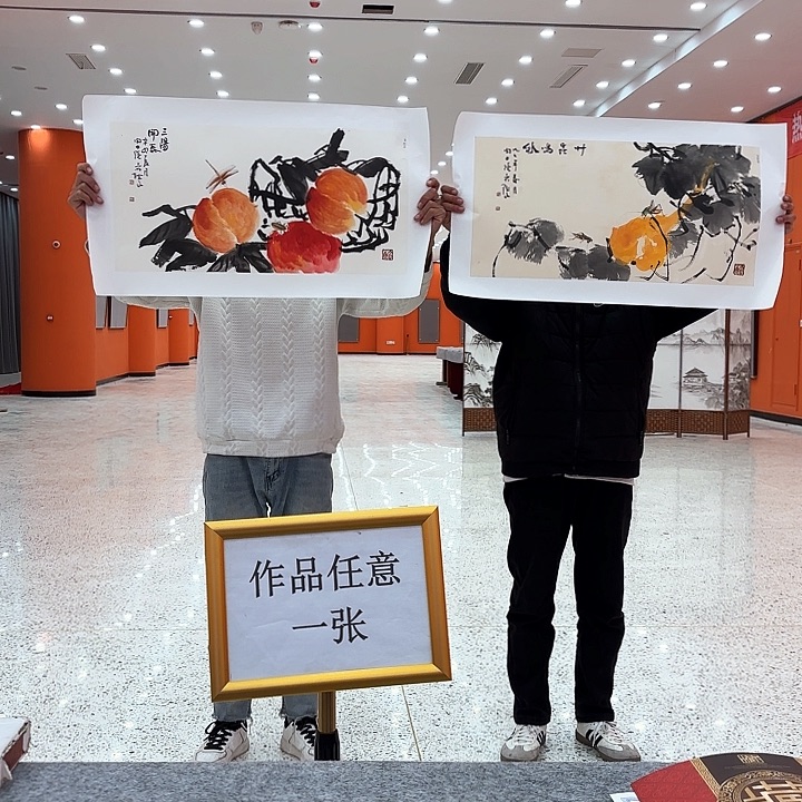 国画李陈良老先生晚年展览原作