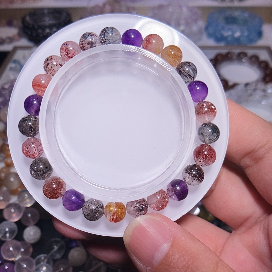 未镶嵌水晶手链仙女超七8mm