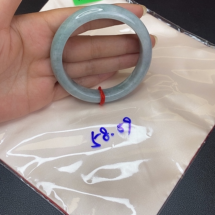 翡翠未镶嵌手镯天然缅甸翡翠A货手镯52圈以下
