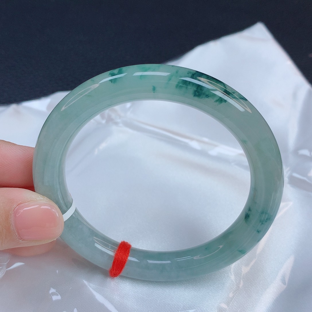 翡翠未镶嵌手镯翡翠0985