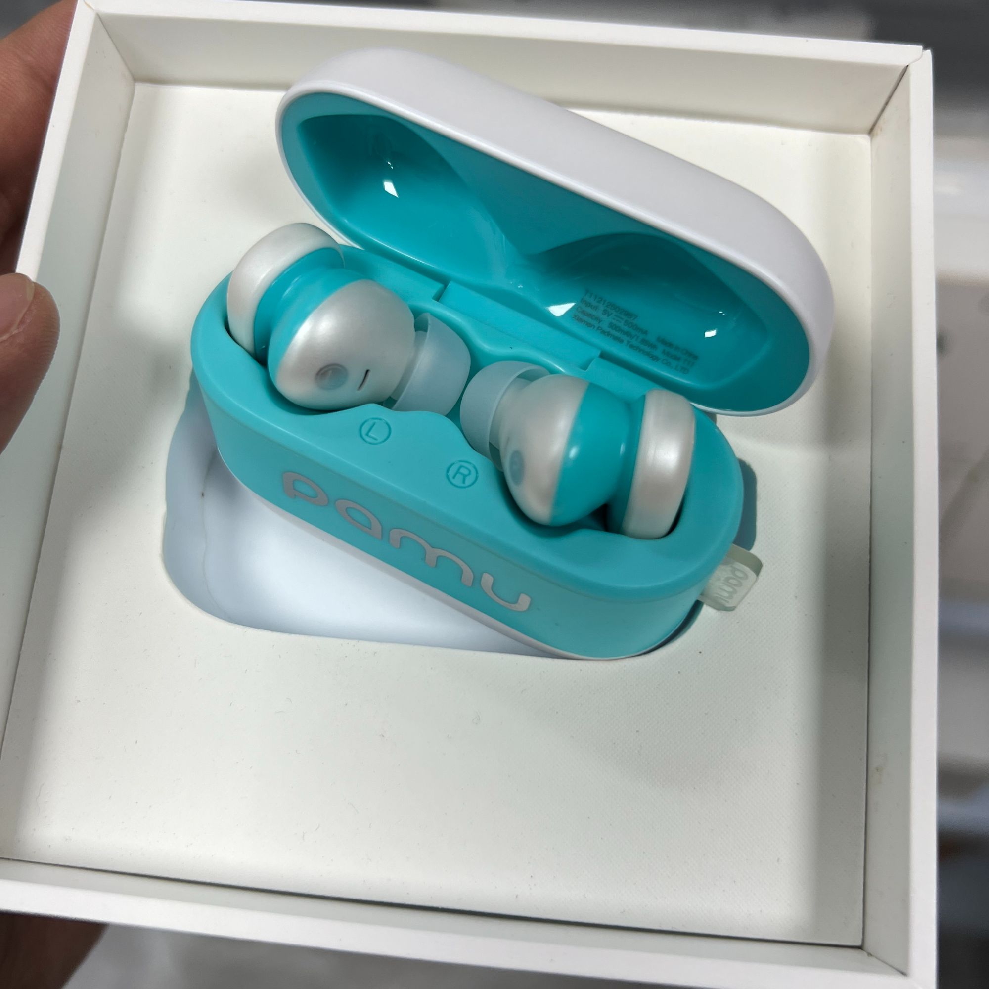 95新  派美e特 Pamu Z1 降噪款蓝牙耳机入耳式无线运动游戏