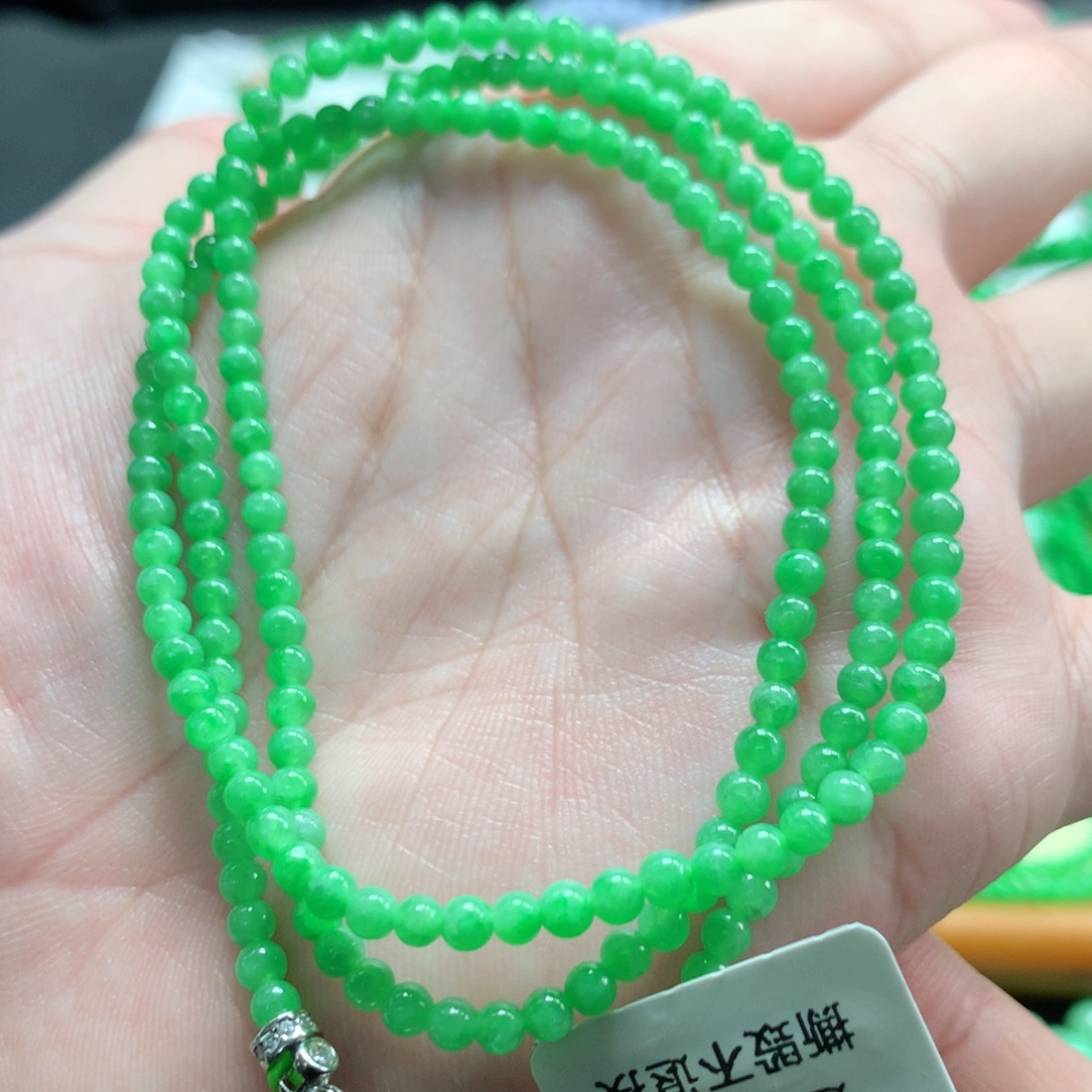 翡翠未镶嵌手链翡翠