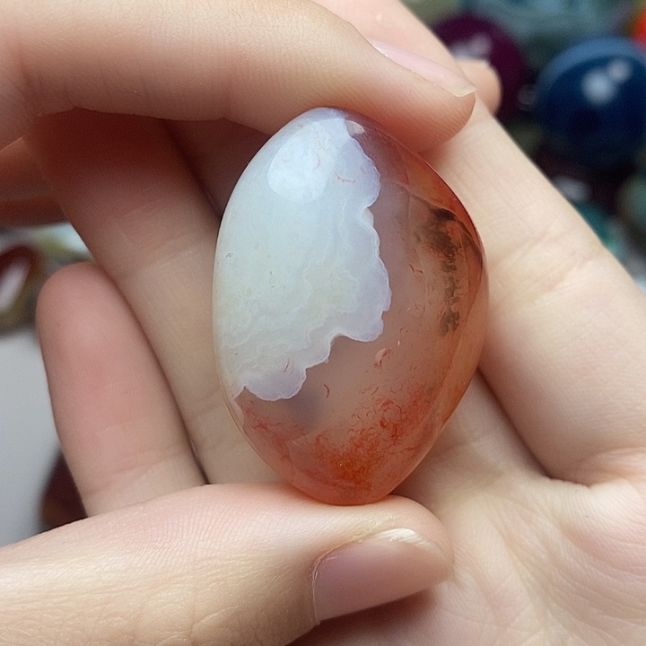 玛瑙/玉髓未镶嵌吊坠(不含链)