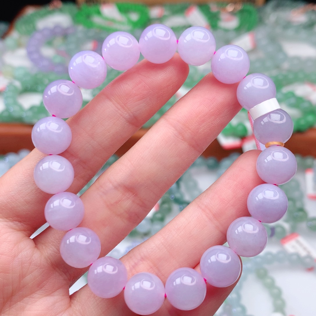 翡翠手链未镶嵌翡翠10mm