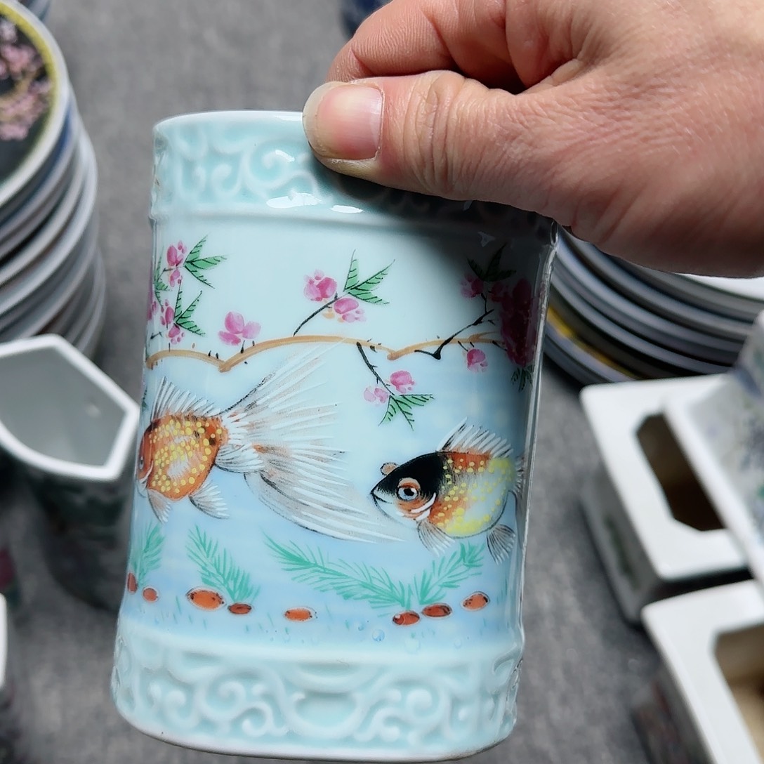 摆件瓷器的工艺技术水平