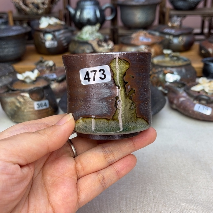 壶裸柴烧陶瓷茶具