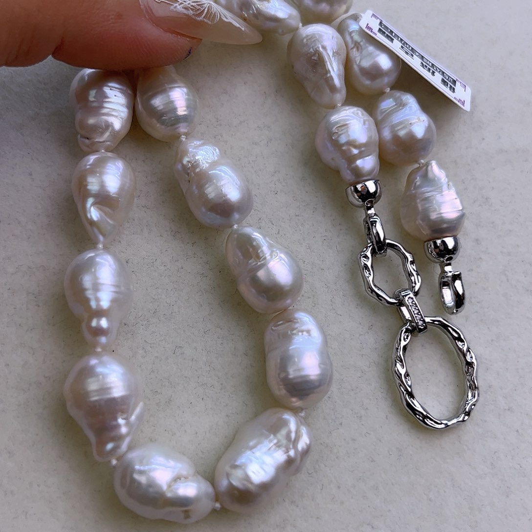 未镶嵌淡水珍珠项链定制88