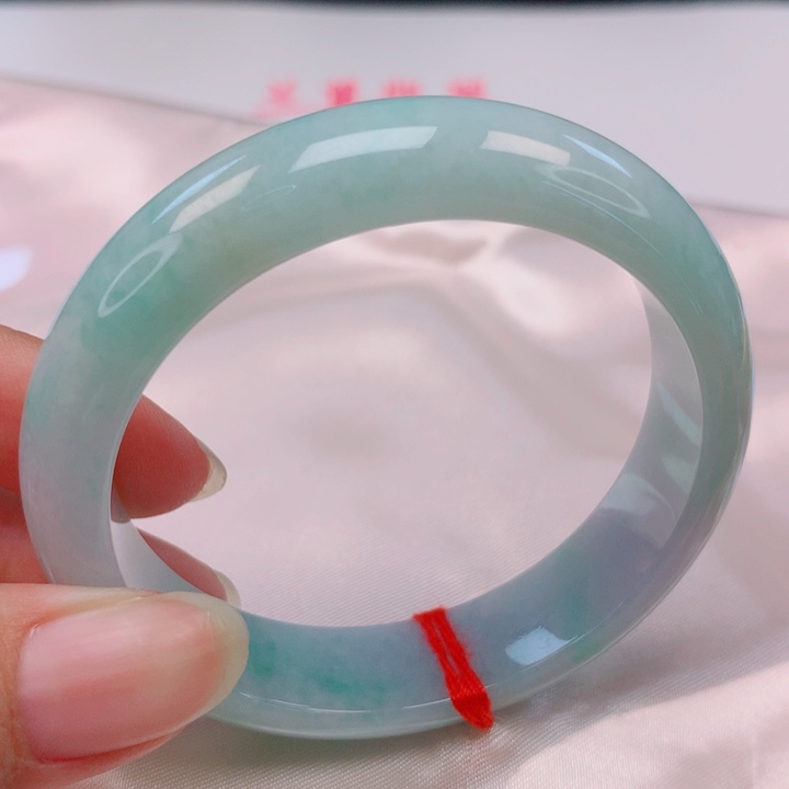 未镶嵌手镯翡翠52圈