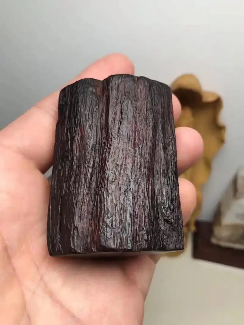 紫檀木块，一物一拍