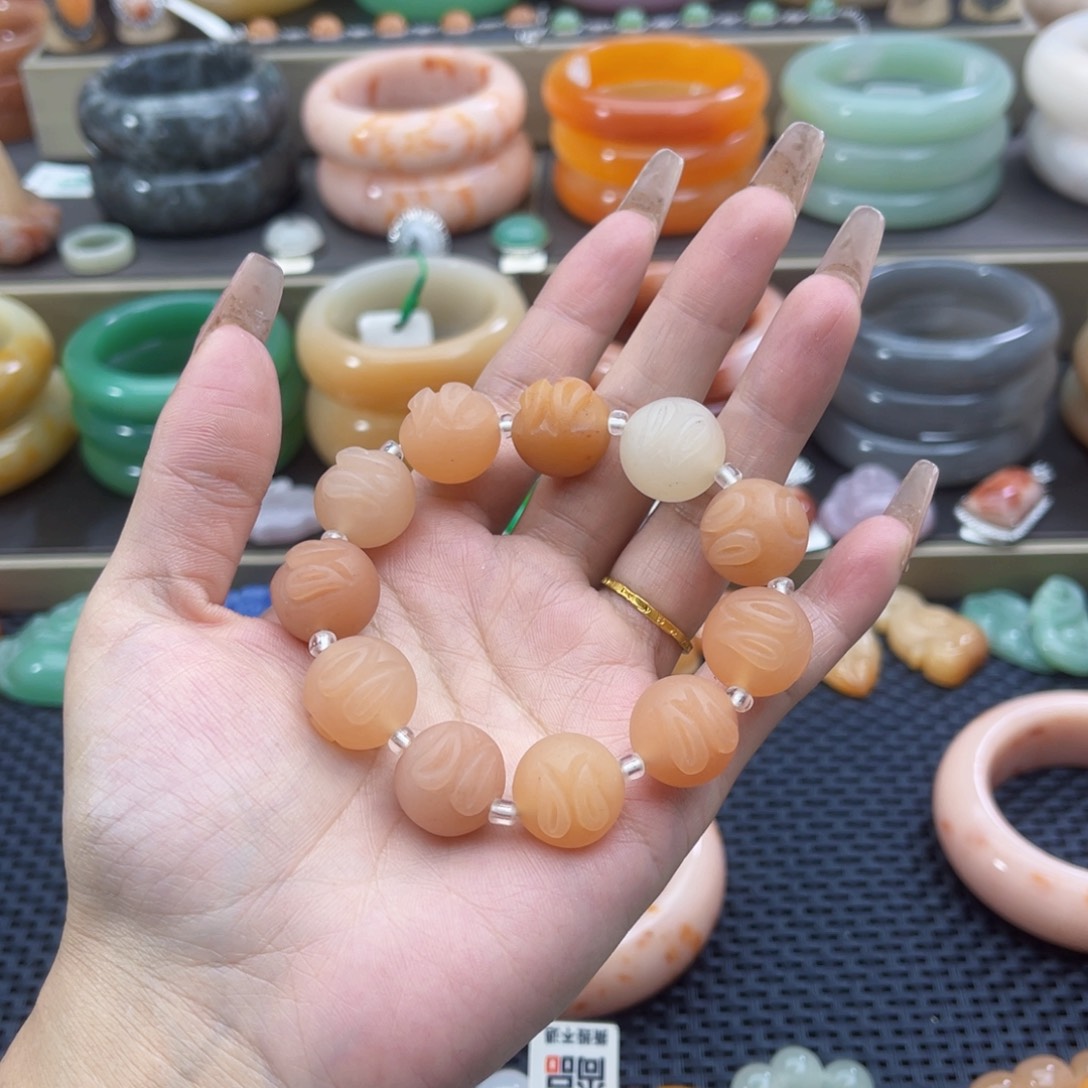 石英质玉手镯未镶嵌安*