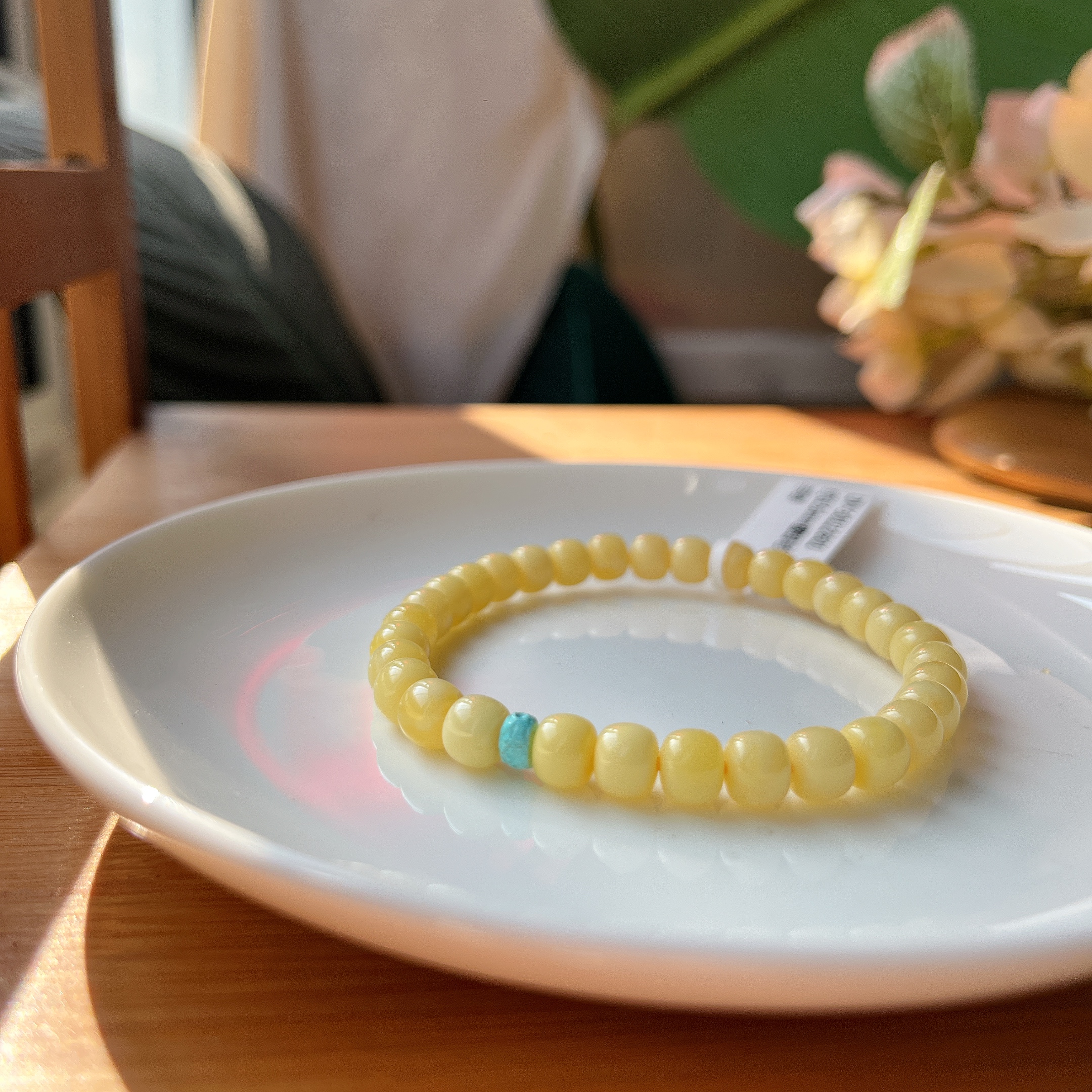 【郭老师】约6.5mm蜜蜡老型单圈手串