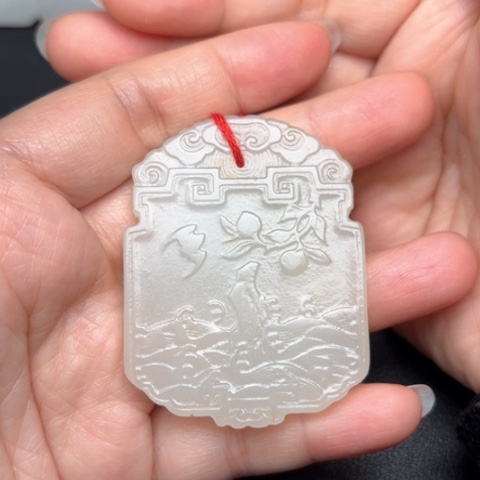 和田玉挂件未镶嵌