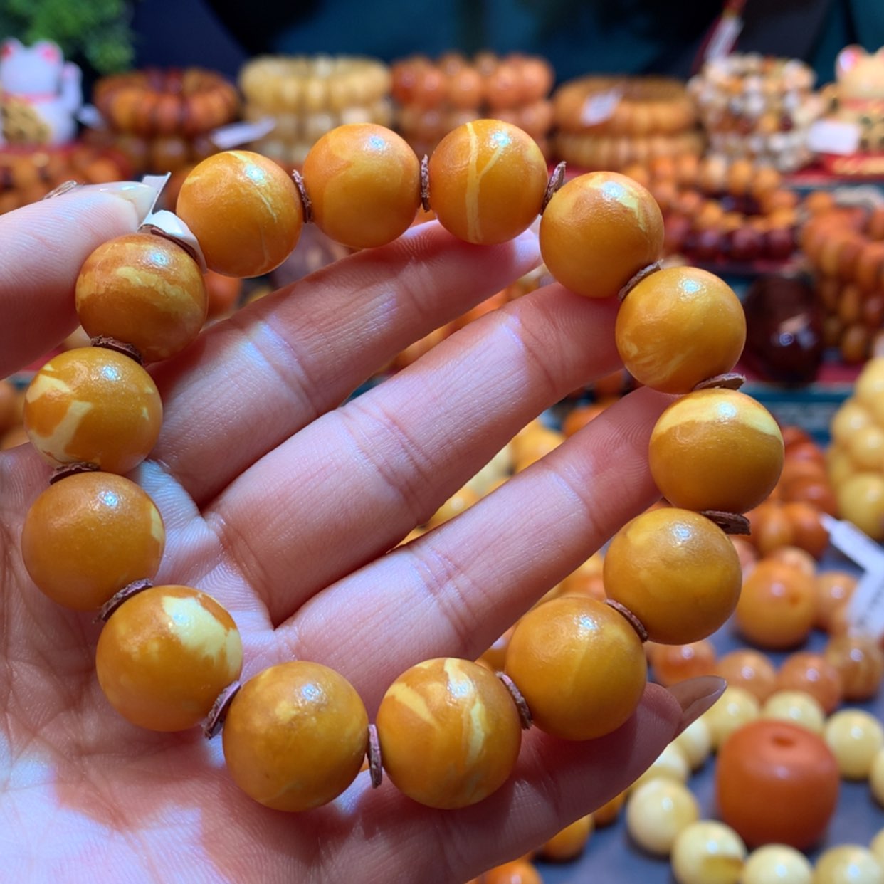 【闪购商品】蜜蜡手串未镶嵌蜜蜡手串