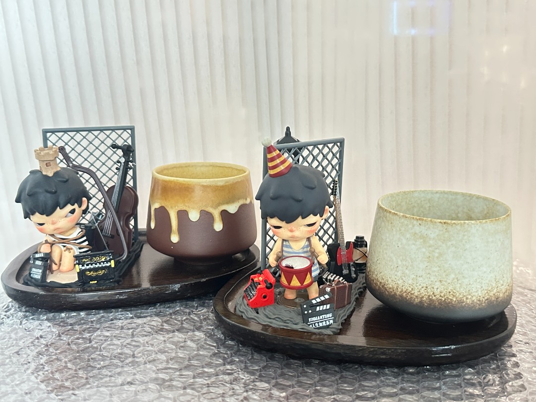 奶油胶创意手工DIY【小野】托盘杯（任选复古一款）盲盒