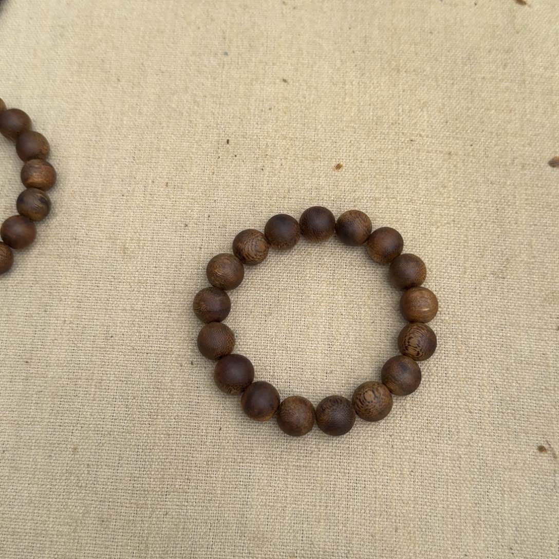 沉香手串绿奇楠单圈1.3-15多样性发一条