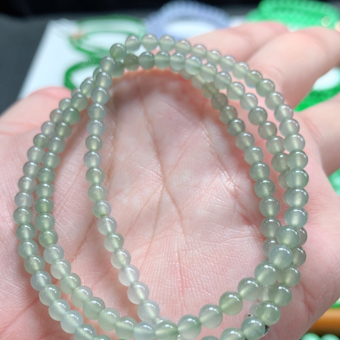 翡翠未镶嵌手链翡翠