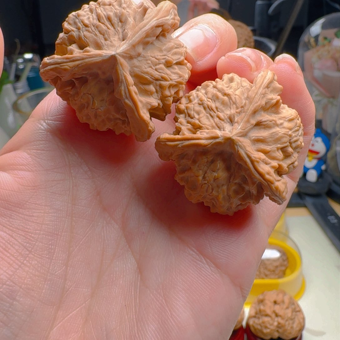 核桃把件35尺寸盘山奔