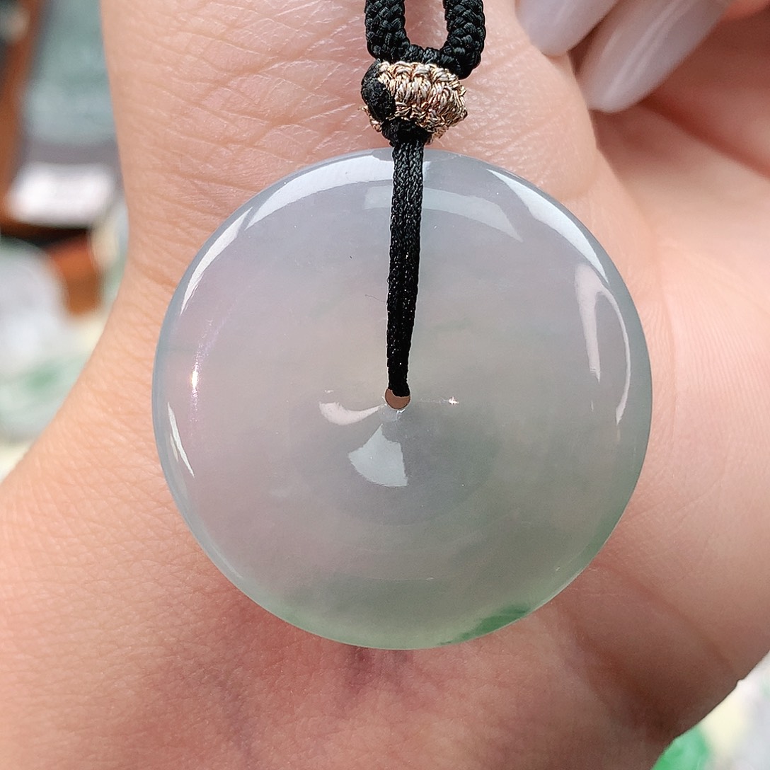 颈饰未镶嵌翡翠扣