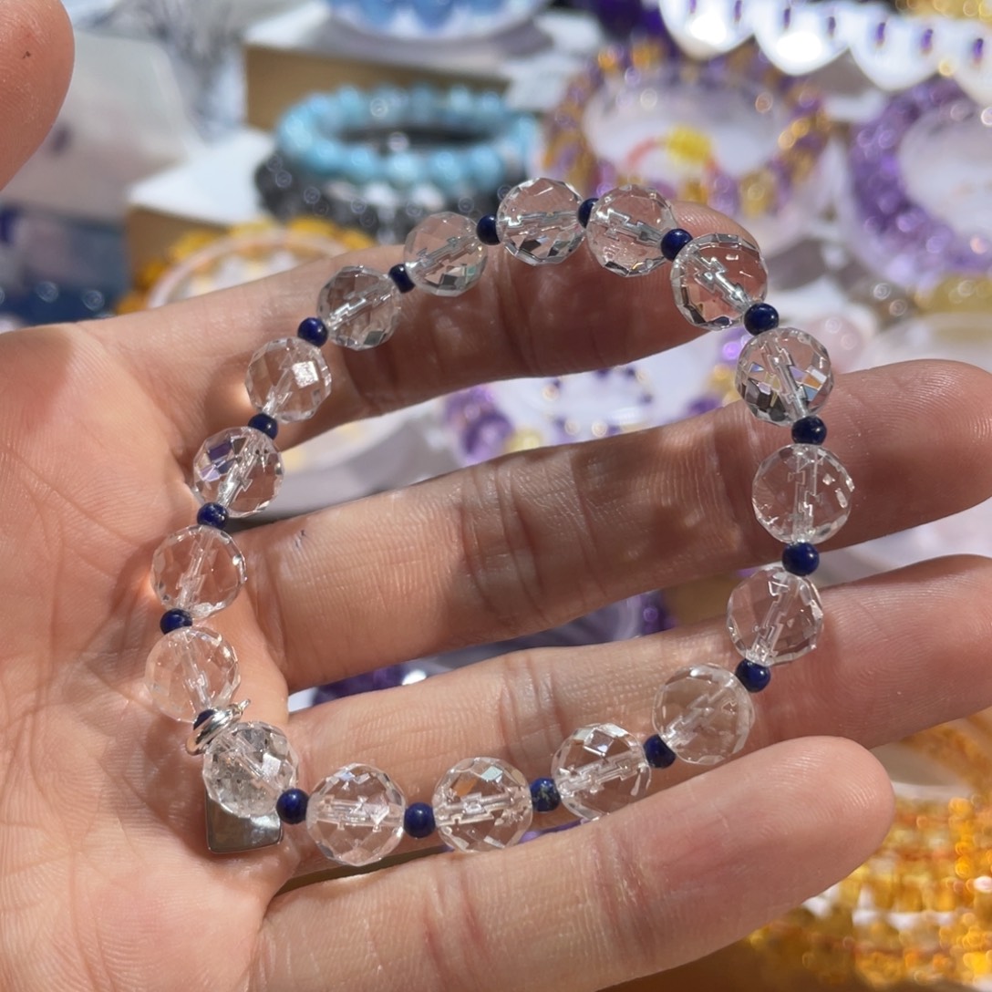 未镶嵌水晶手链白水晶