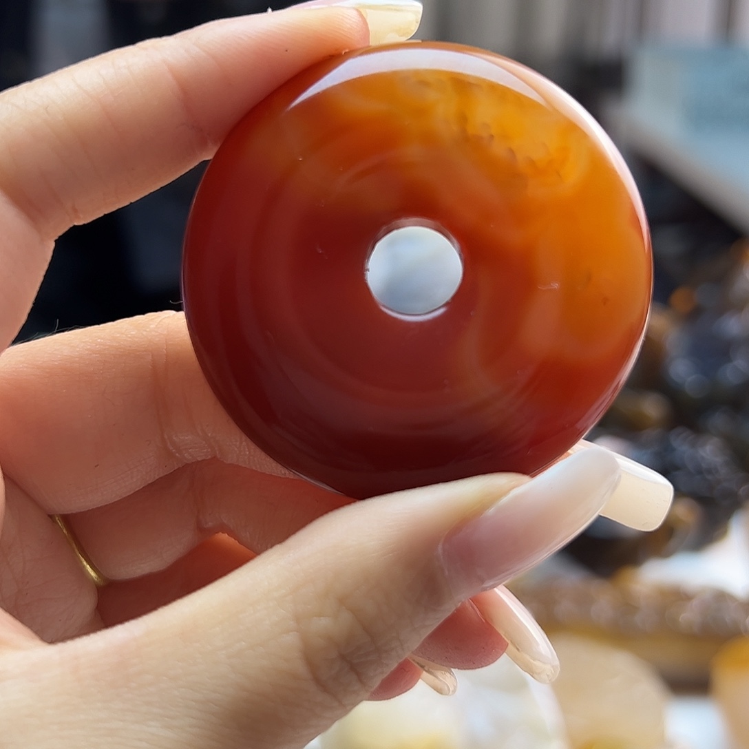 玛瑙/玉髓未镶嵌吊坠(不含链)