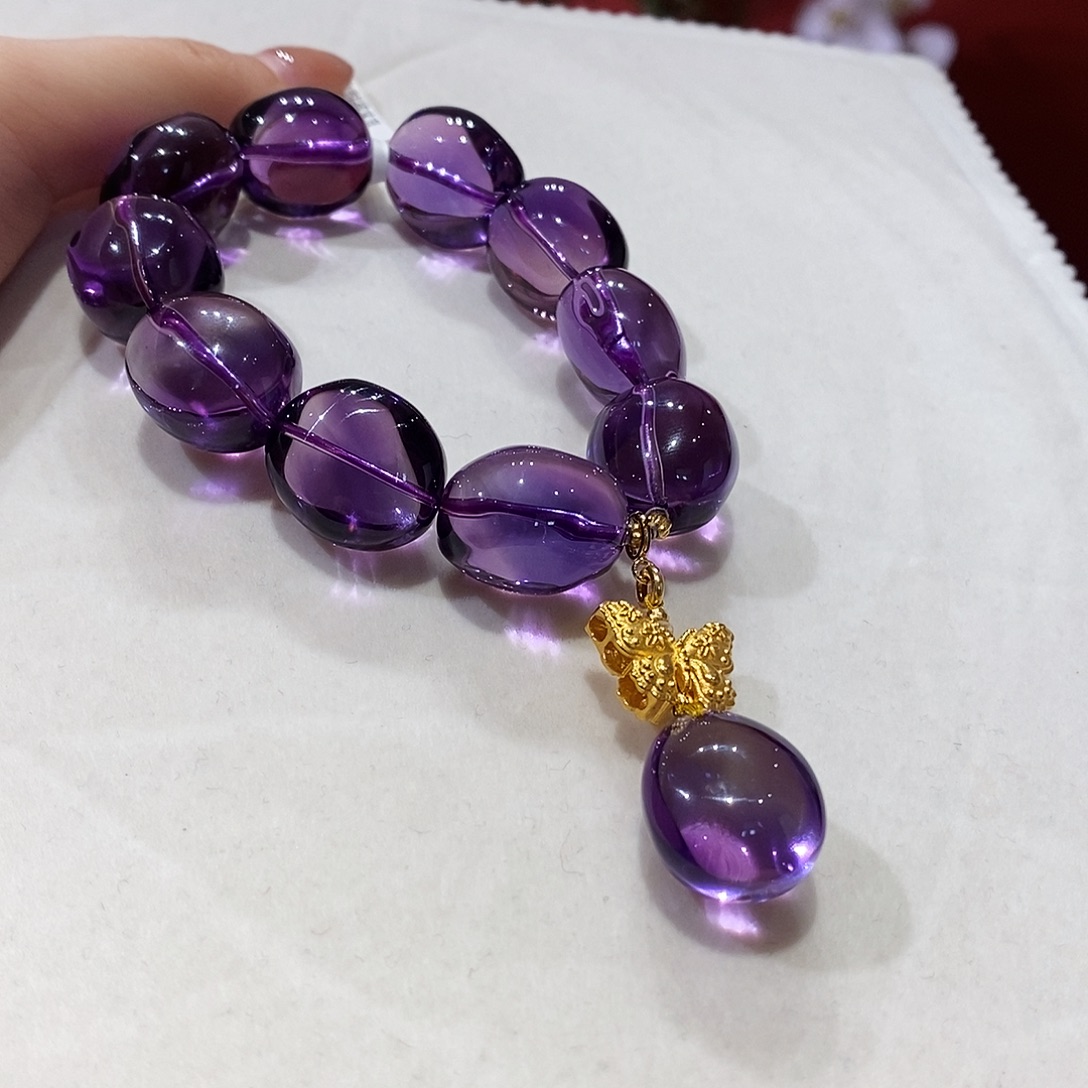 水晶未镶嵌手串水晶