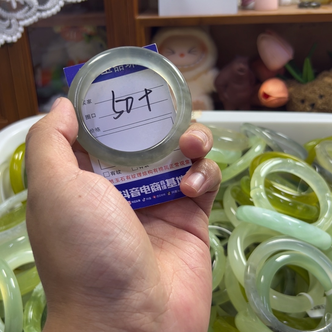 未镶嵌蛇纹石玉手镯436
