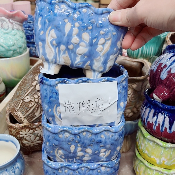 多肉花盆满10元包邮